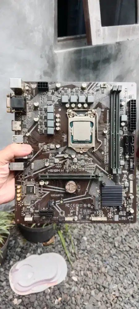 Paket Mobo H510M H + Processor i3 10105f
