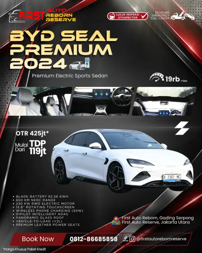 BYD seal premium 2024