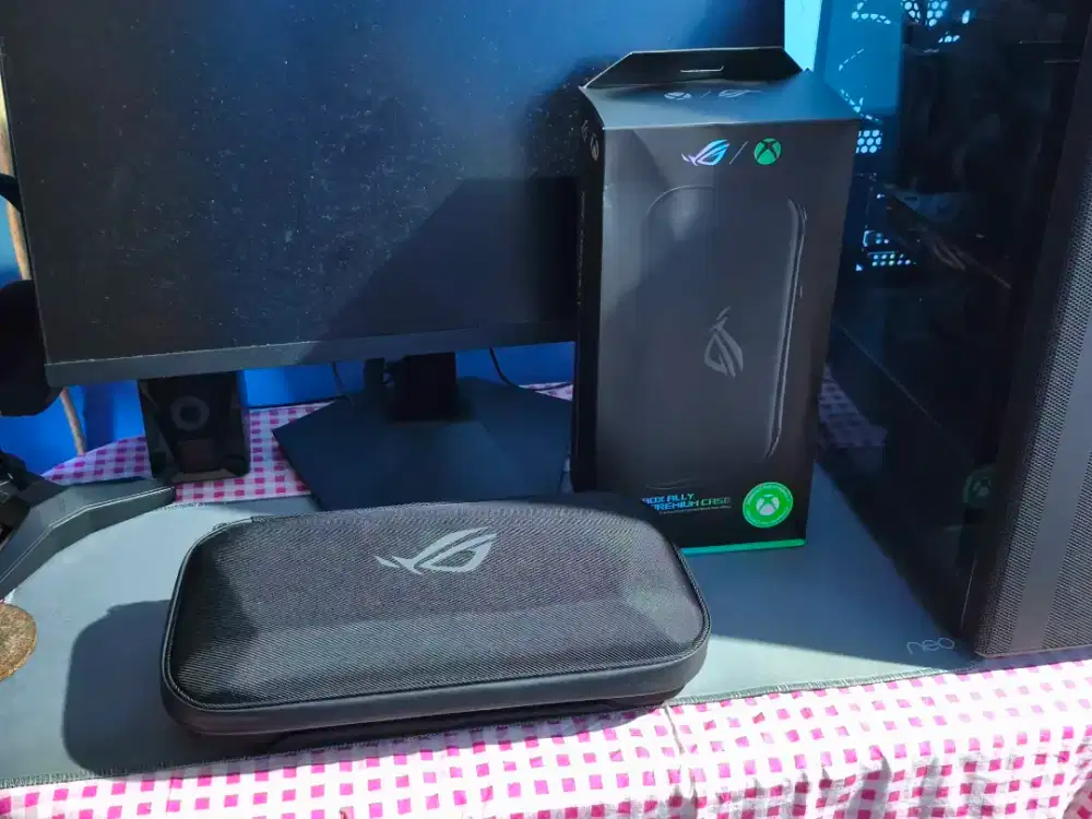 ROG Xbox Ally X premiumnya case 2in1 original mulus !!!
