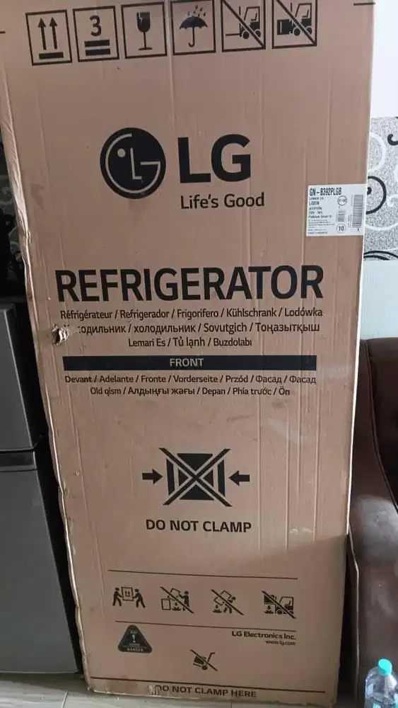 Kulkas Lg gn-b392plgb 2 pintu