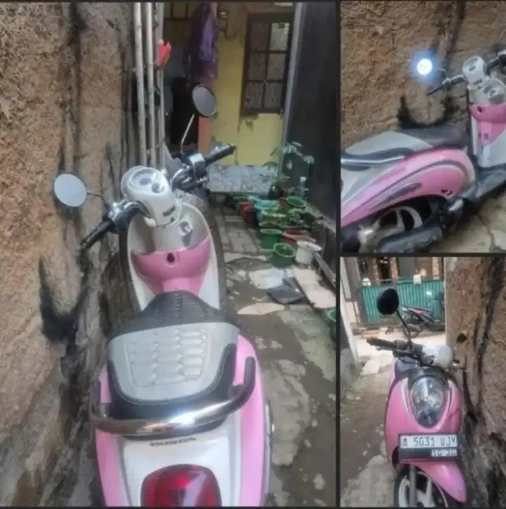Scoopy Karbu 2010 Pink Asli
