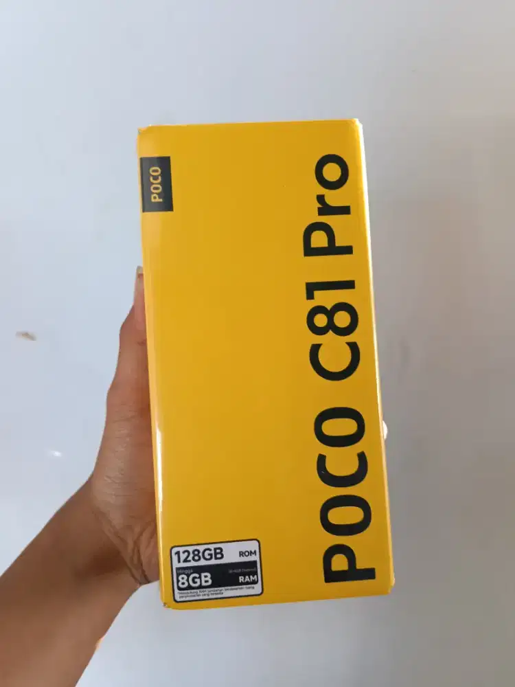 Poco c81Pro 4/128 Garansi resmi