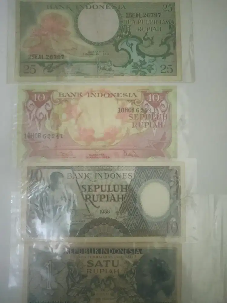Uang kertas jadul
