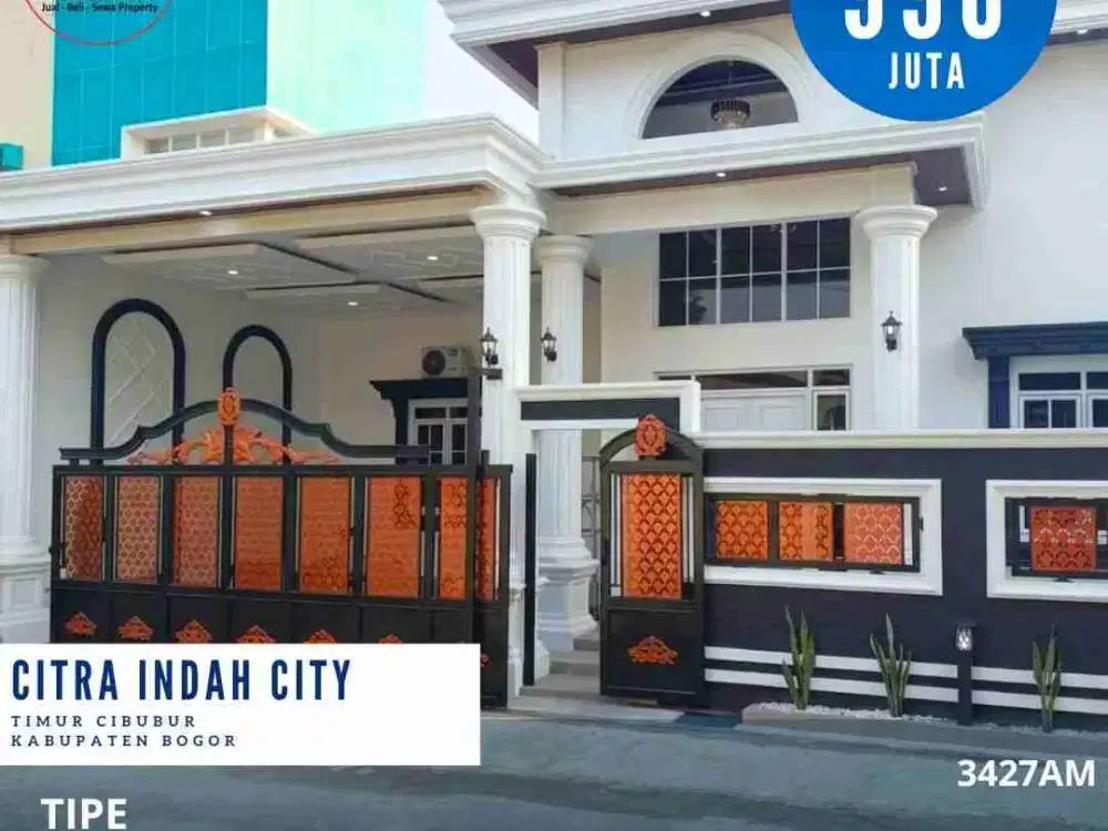 Dijual rumah siap huni semi furnished dicitra indah city