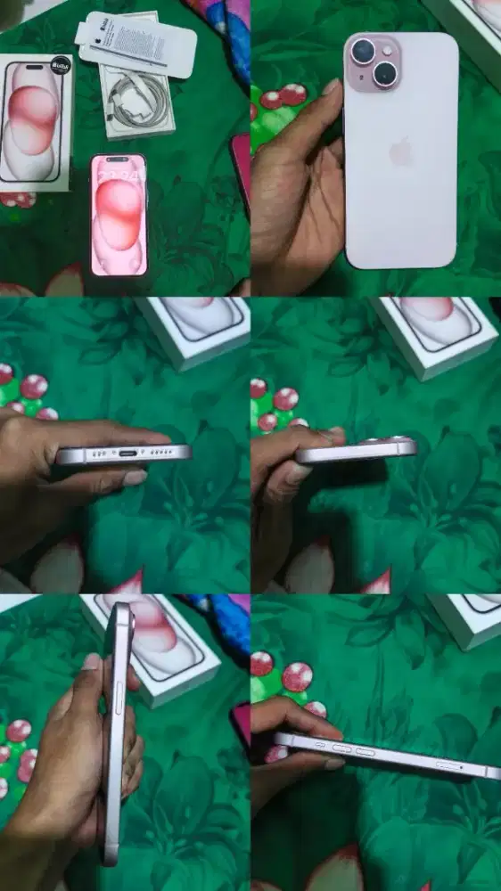 Jual hp iPhone 15 pink