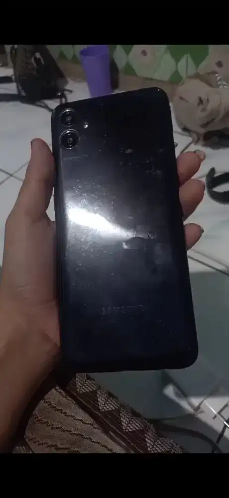 Di jual hp Samsung A04 msh bgs dk ktk minus