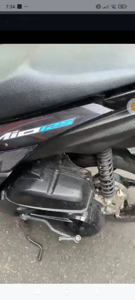 Mio m3 jarang pakai ,baret sedikit bodi