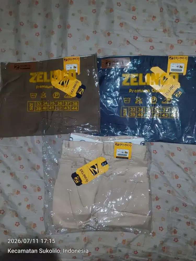 Celana pendek Zelinco