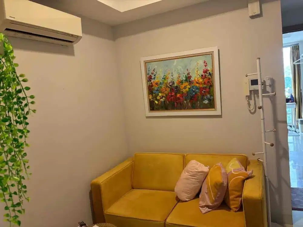 Disewakan Cepat Apartemen 1 Kamar The Mansion Furnished Unit Ready