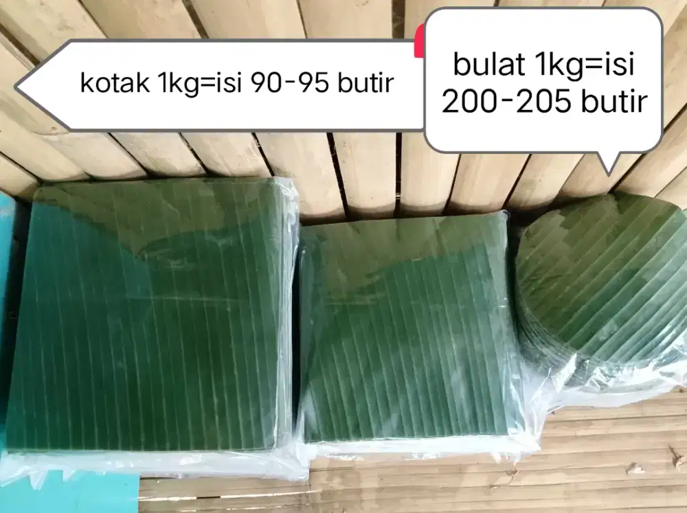 DAUN PISANG BATU/KLUTUK FULL