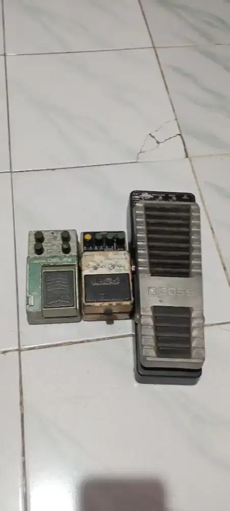3 pc Efek stompbox Rusak/mati