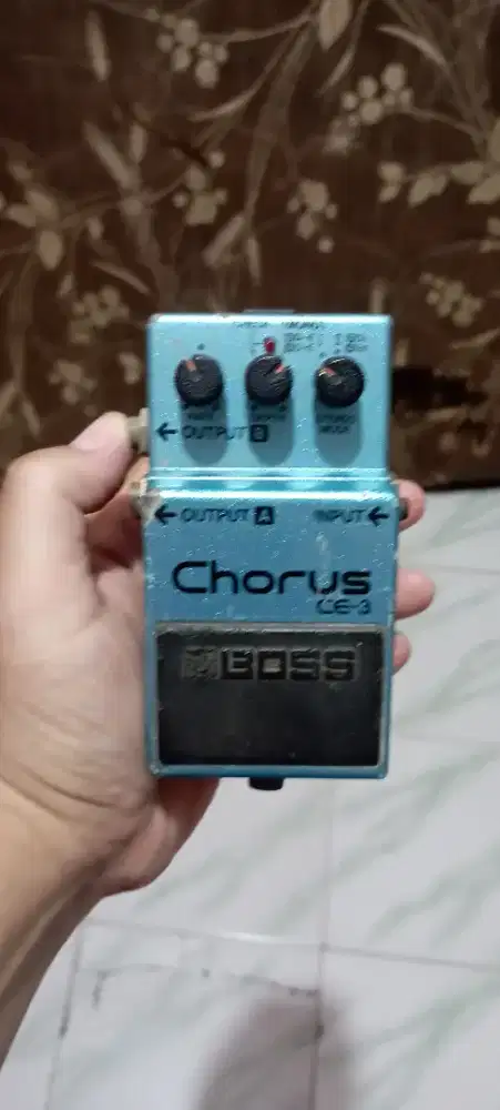 Efek Gitar Stompbox. BOSS CHORUS (CE-3)JEPANG