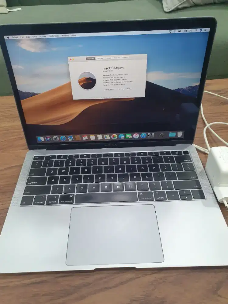 Macbook Air Retina 2018 13inc ram8gb ssd 256gb ex ibox