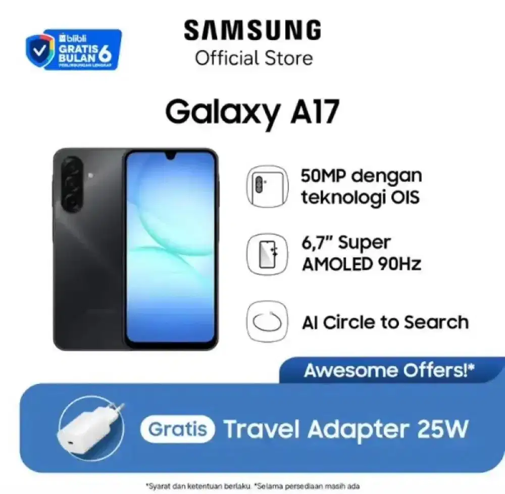 Samsung A17 second
