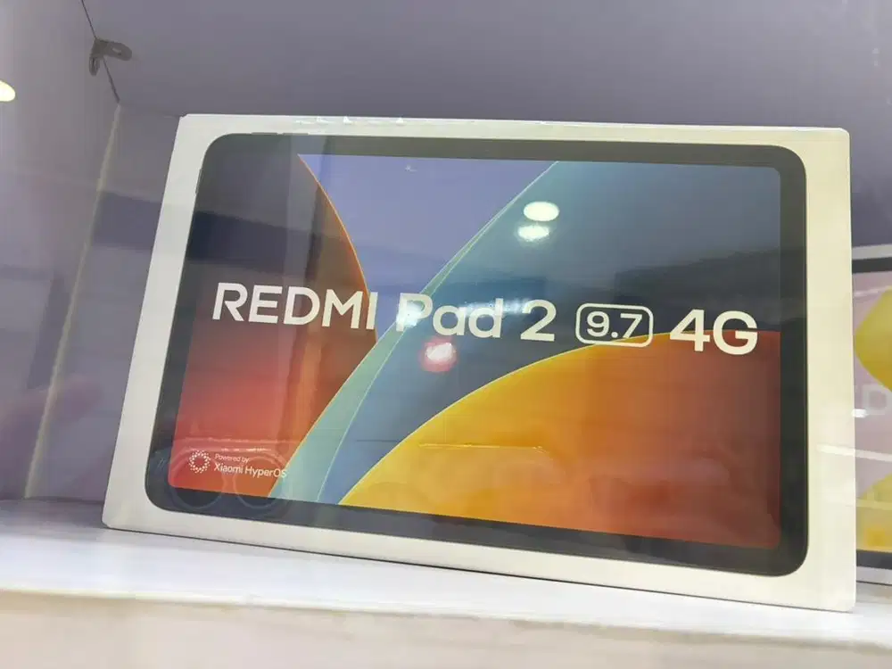 Redmi pad 2 9.7 4g Ram 4/128gb baru garansi resmi nasional 15 bulan