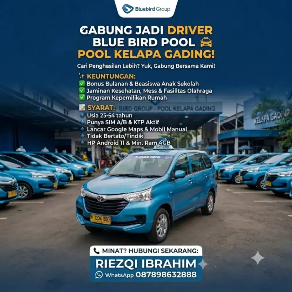 Lowongan Driver Bluebird