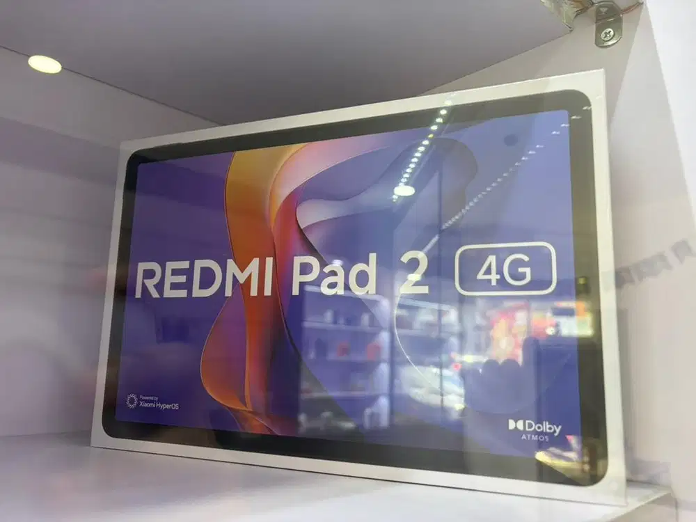 Redmi pad 2 4g Ram 4/256gb baru garansi resmi nasional 15 bulan