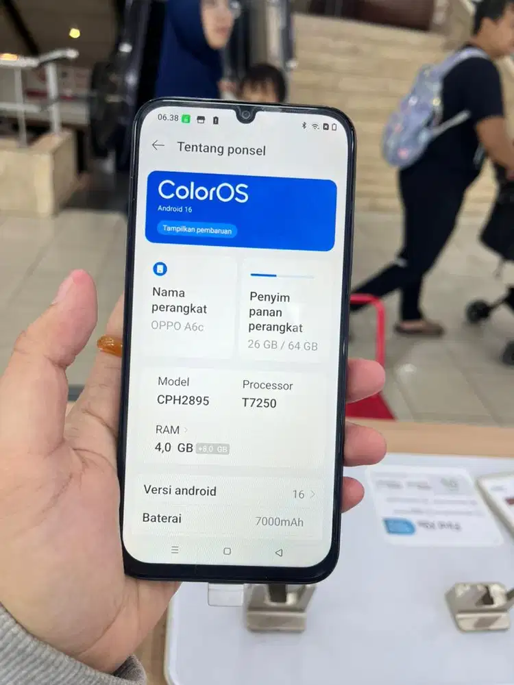 OPPO A6c cicilan/kredit/cash bisa ktp aja