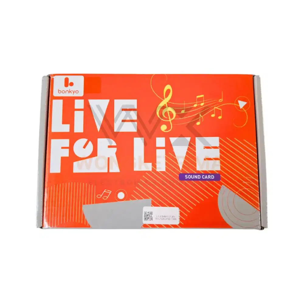 Sound card untuk live dan Striming