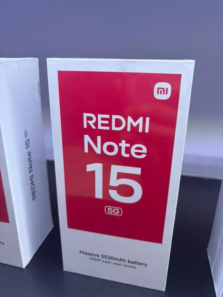 Redmi note 15 5g Ram 6/128gb baru garansi resmi nasional