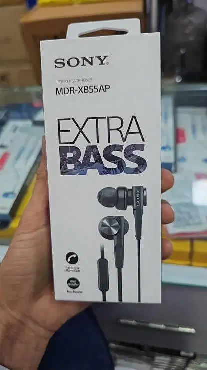 Headset SONY MDR - XB55AP/B Earphone - Black