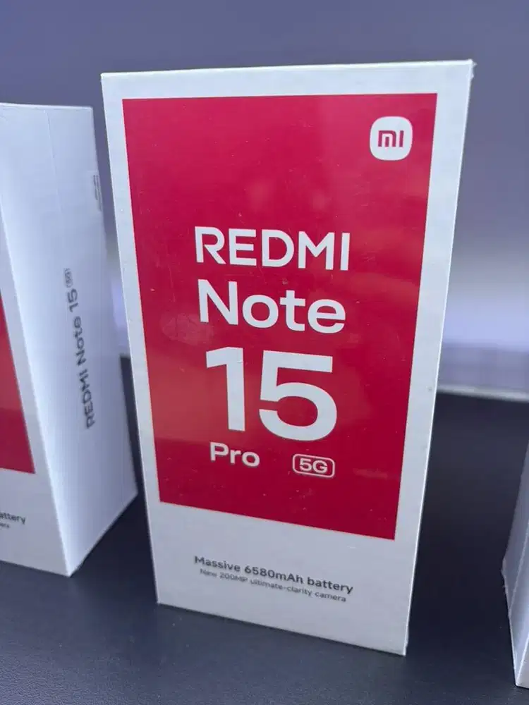 Redmi note 15 pro 5g Ram 12/512gb baru garansi resmi nasional 15 bulan
