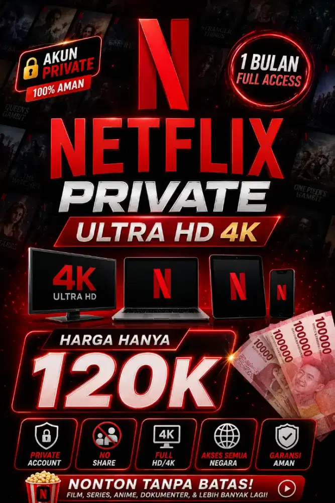 AKUN NETFLIX PRIVATE