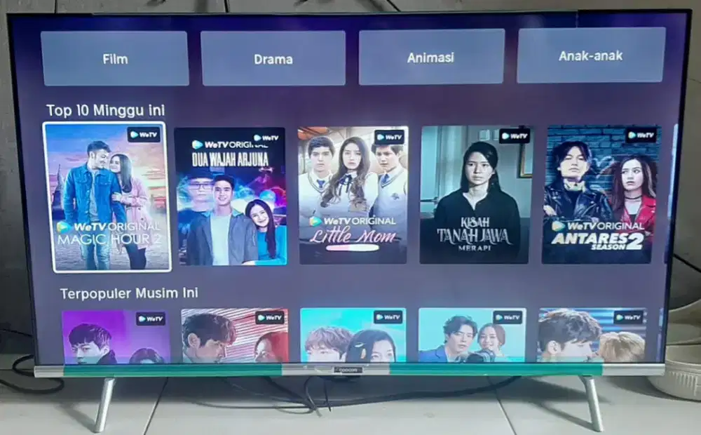 TV COOCAA 32 INC SMART ANDROID & DIGITAL BAGUS & NORMAL