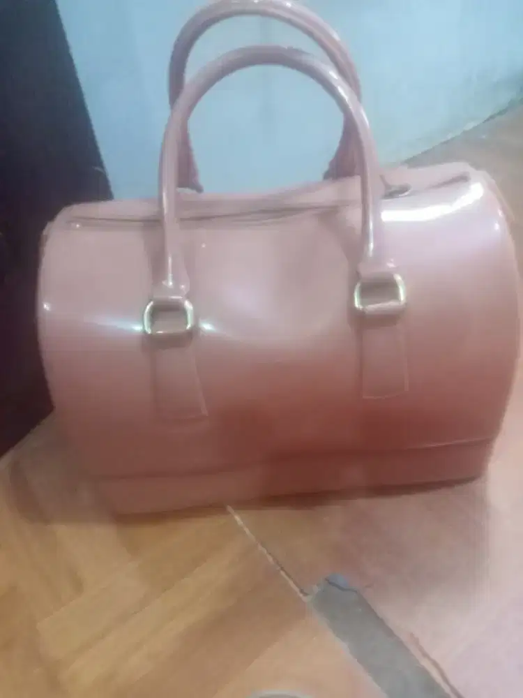 Tas Furla jelly Tabung Preloved