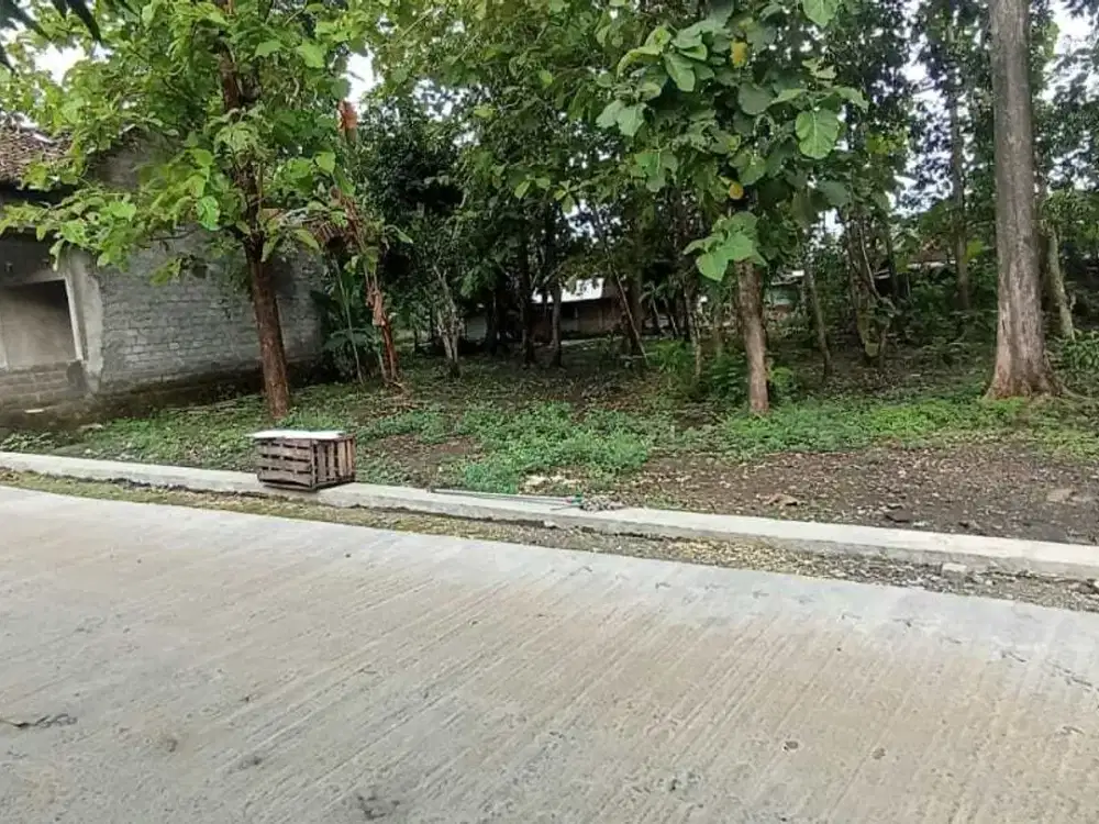 Tanah Dijual Hanya 650 ribu / meter di Playen, Selatan Lanud Wonosari