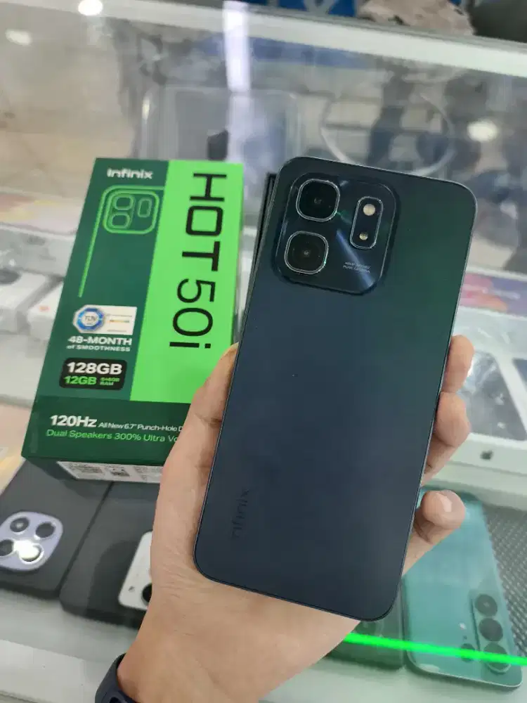 Infinix hot 50i ram 12*/128 black