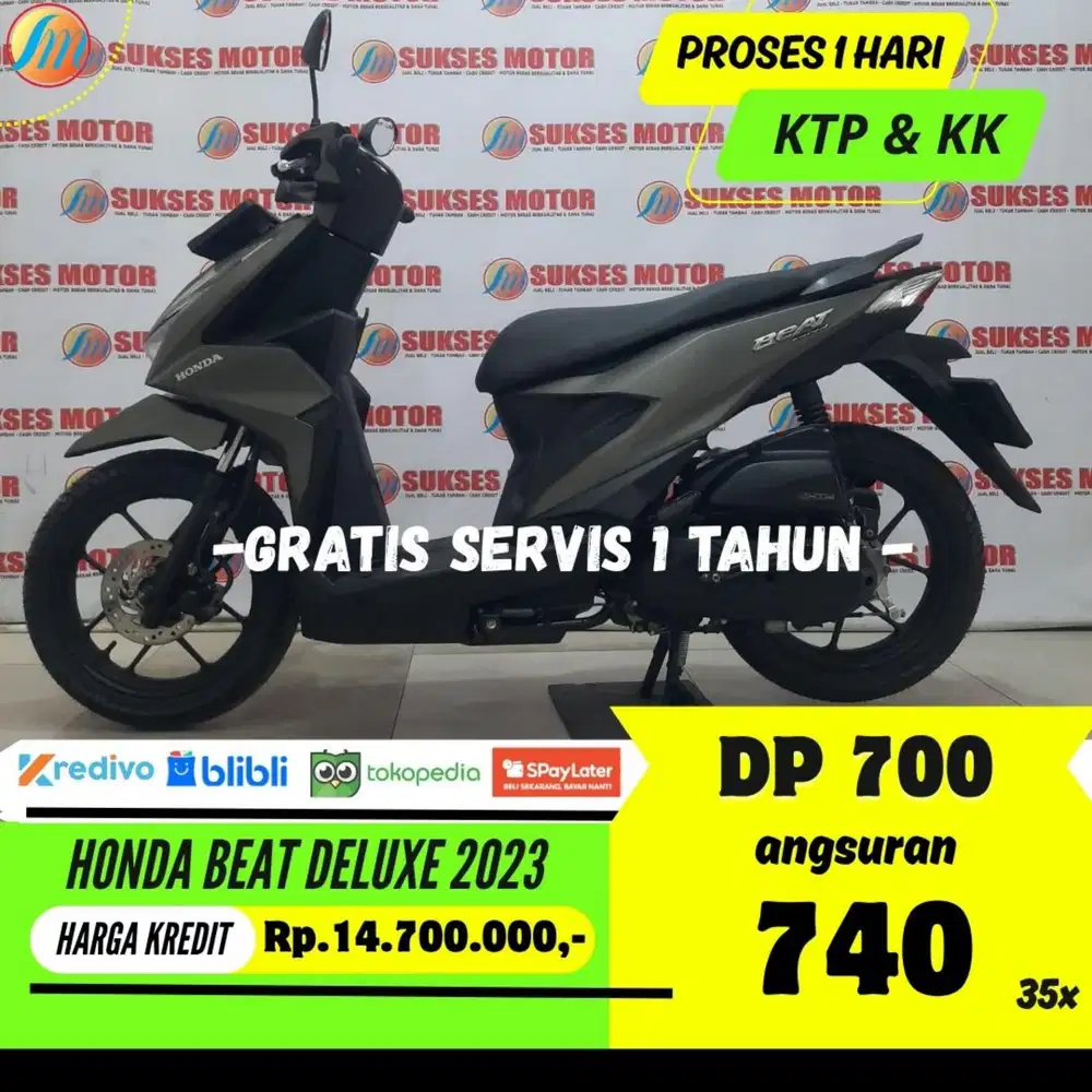 DP CUMA 700RIBU HONDA BEAT DELUXE 2023 ANGSURAN SANGAT RENDAH