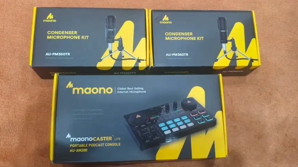MICROPHONE PODCAST MAONOCASTER
