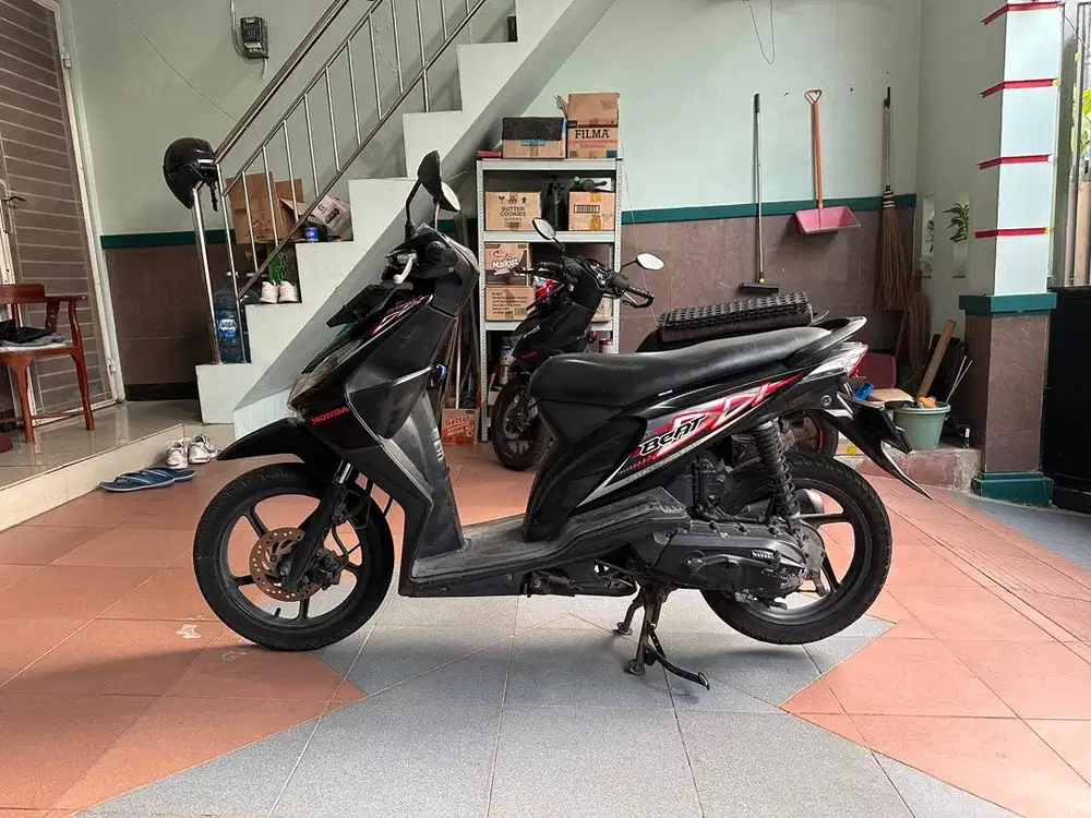 Honda Beat Karbu 2012 - Surat Lengkap, Mesin Hidup, Tinggal Cek & Nego