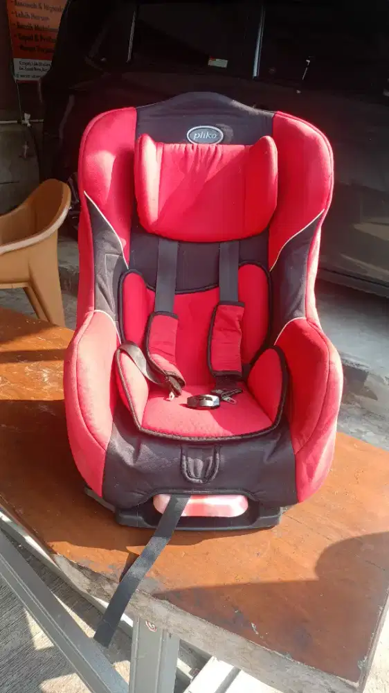 CAR SEAT PLIKO WARNA MERAH