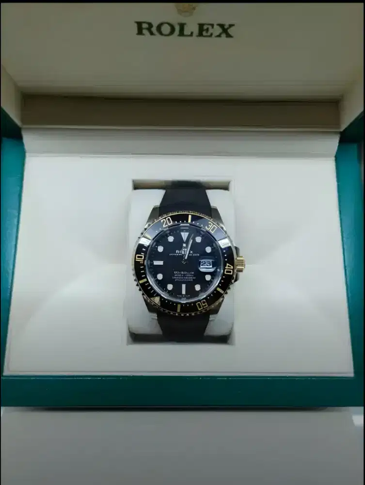 Rolex Sea-Dweller Tahun 2019 43mm 126603 Two Tone Black Dial