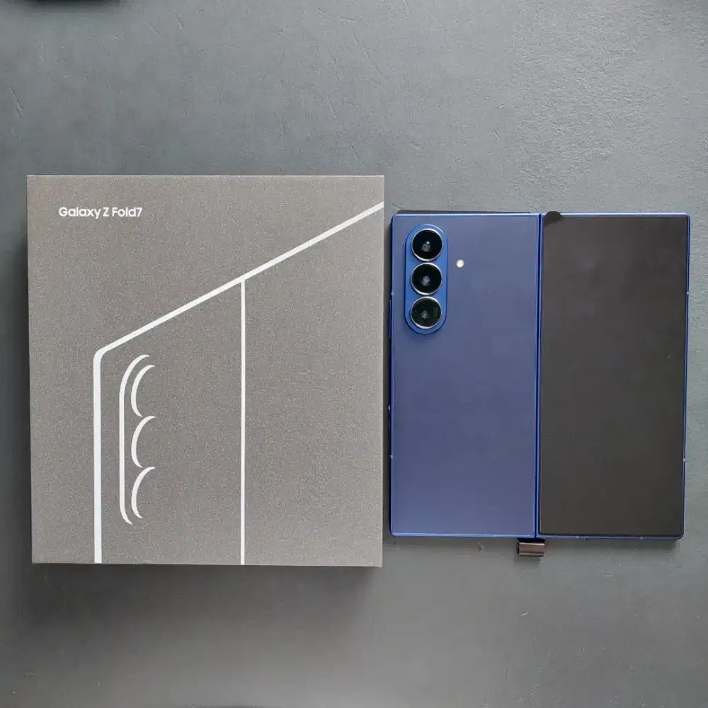SAMSUNG GALAXY Z FOLD 7 BLUE SHADOW 16GB/1TB GARANSI RESMI
