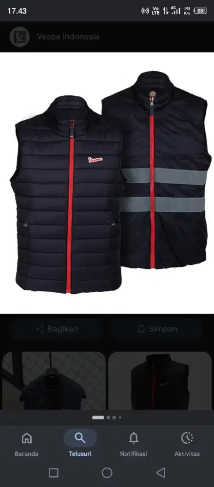 Vest vespa original