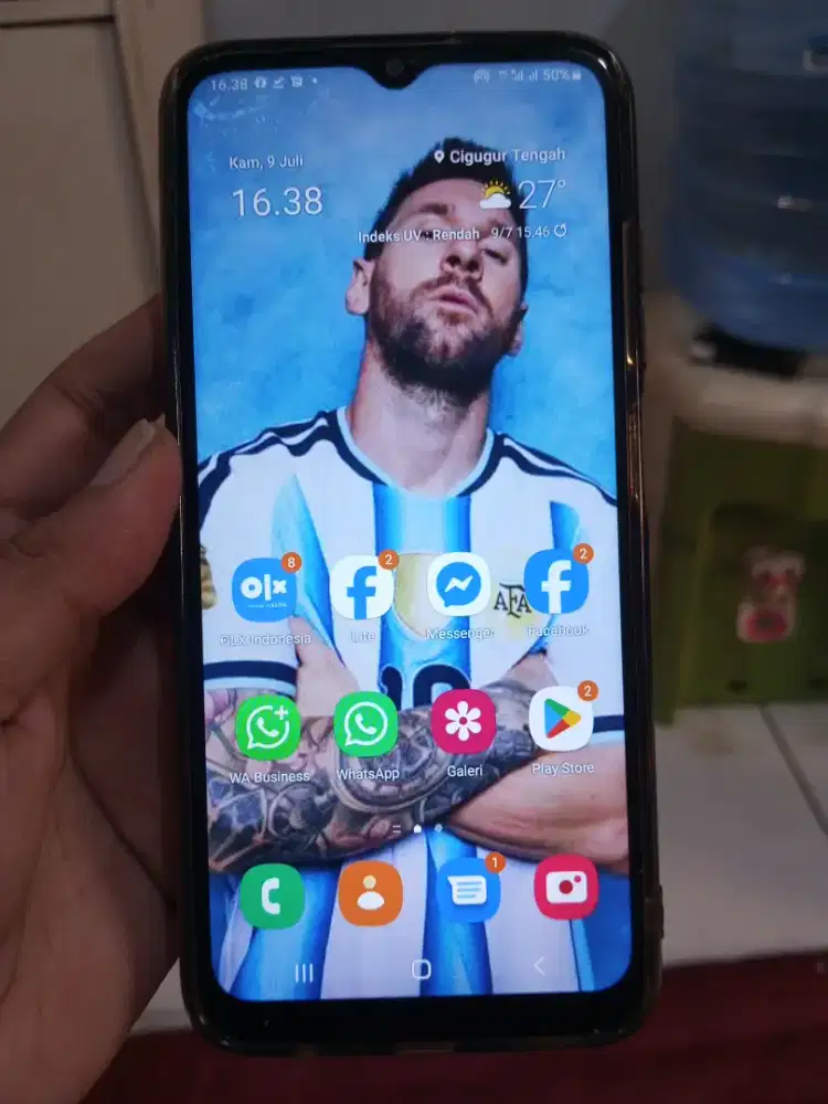 Samsung galaxy A03s 4G 4/64 layar 6.5 inchi tt/barter