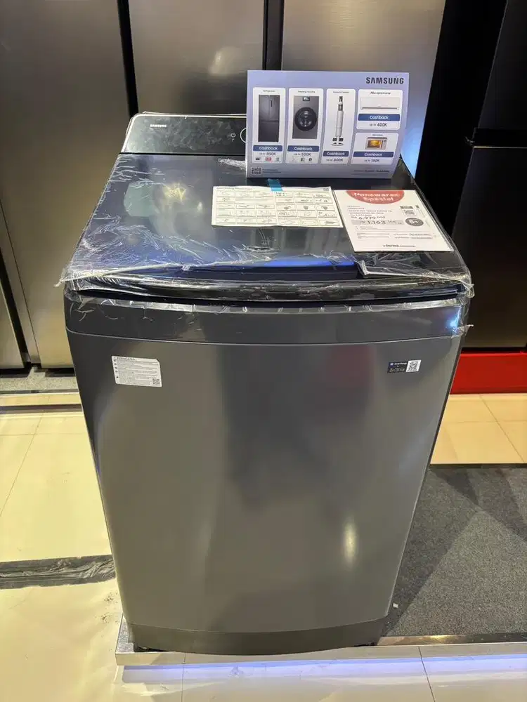 kulkas samsung top loading wa80f 15KG