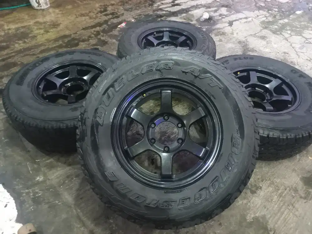 VELG  LENSO TE37  RING 16 FOR FORTUNER PAJERO HILUX Triton