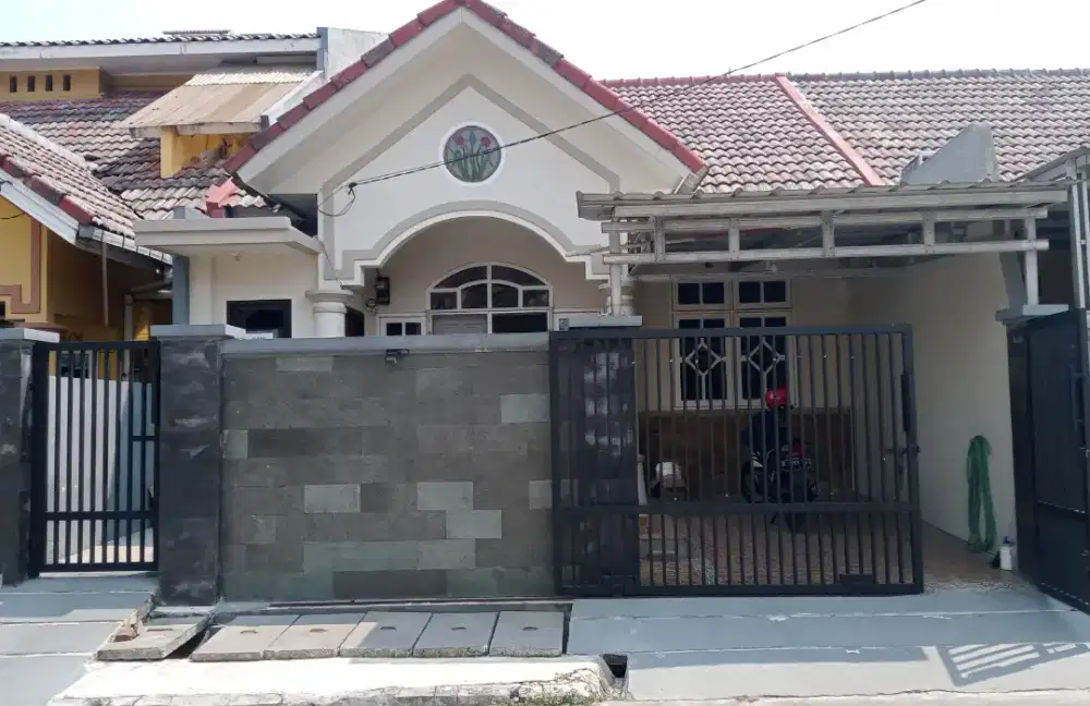 Dijual rumah 1 lantai dalam perumahan Jatijajar Kota depok