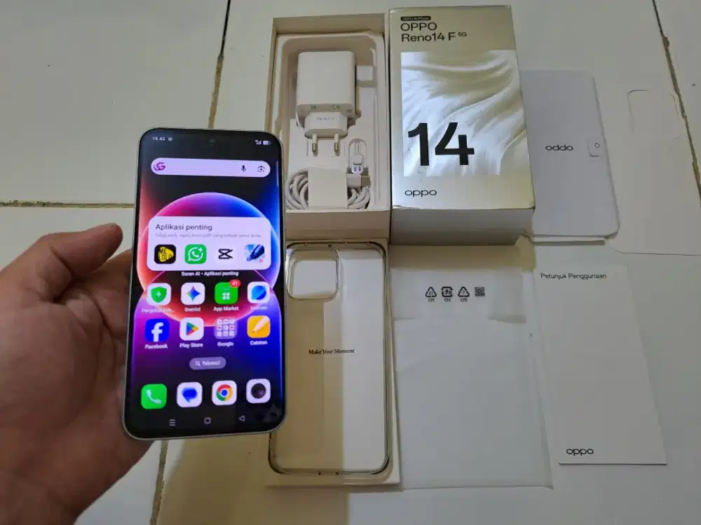 OPPO 14F 5G Ram 8GB +8GB/ 128GB AMOLED 6.57in 6000Mah Snapdragon NFC