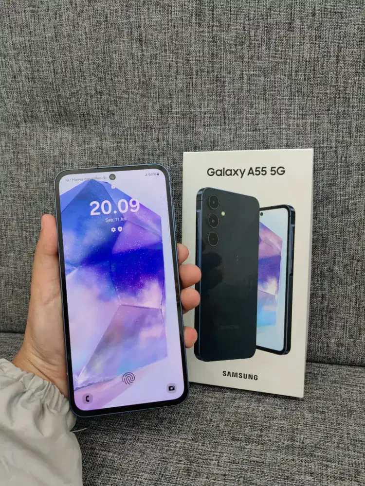 Samsung A55 5G 8/256 Fulset ori no minus mulus