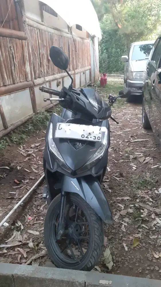 Honda vario 150 2015 warna hitam doff