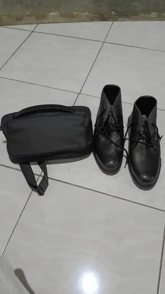 Sepatu kulit & tas pria