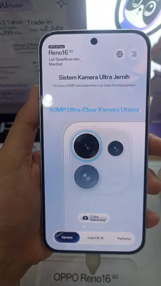 CICILAN OPPO RENO 16 5G TANPA KARTU KREDIT