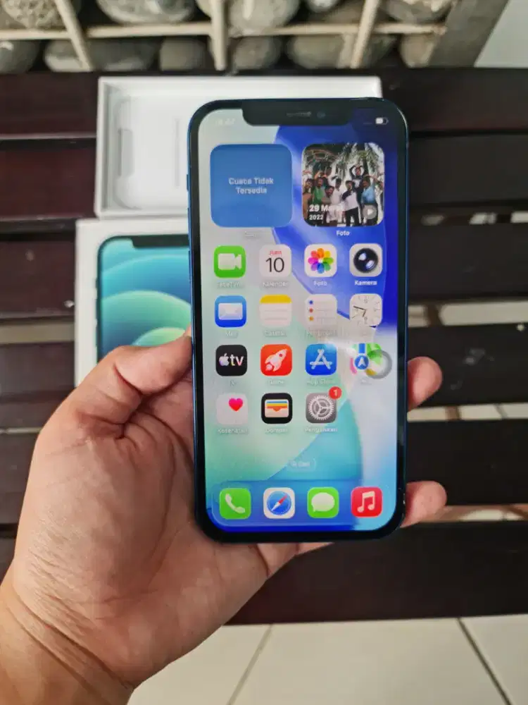 Iphone 12 256 Blue Beacukai Pernanen