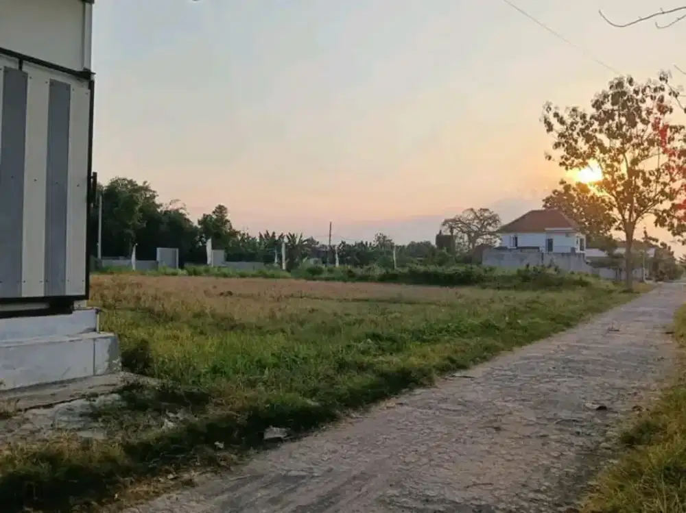 Tanah Siap Bangun di Pokoh Karanganyar,Utara Alun² , Dekat Perum,Kota