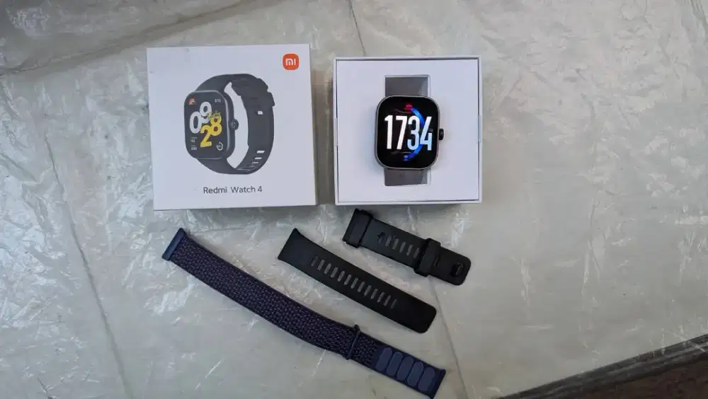 Redmi watch 4 lengkap mulus